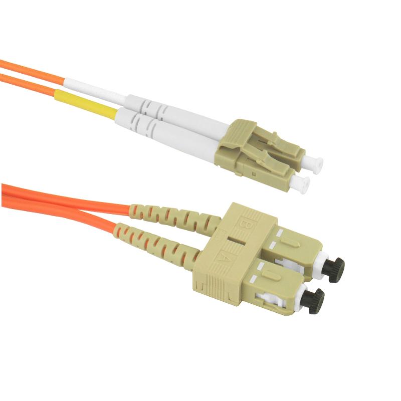 SC to LC Duplex Multimode 62.5/125 Patch Cable - 4 m