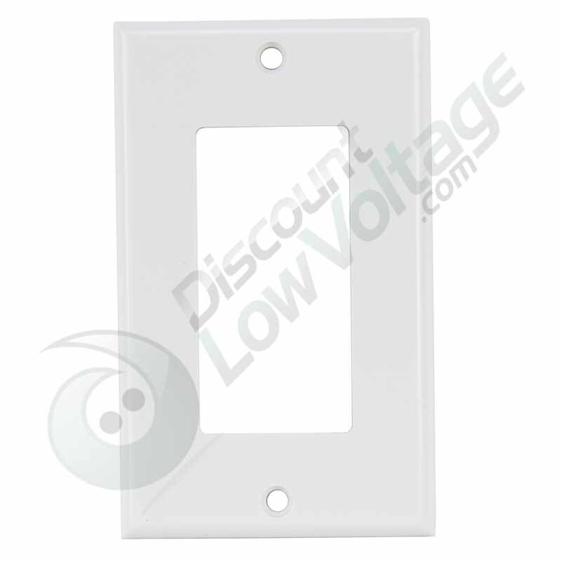 Single Gang Decora Frame - WHITE