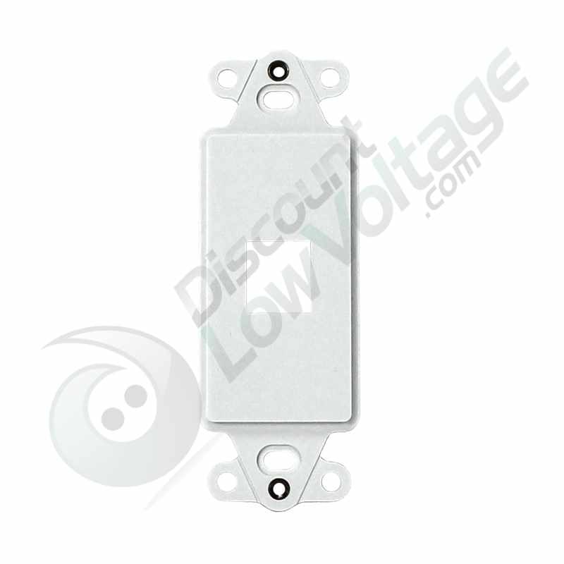 Decora 1 port Mounting Frame - WHITE