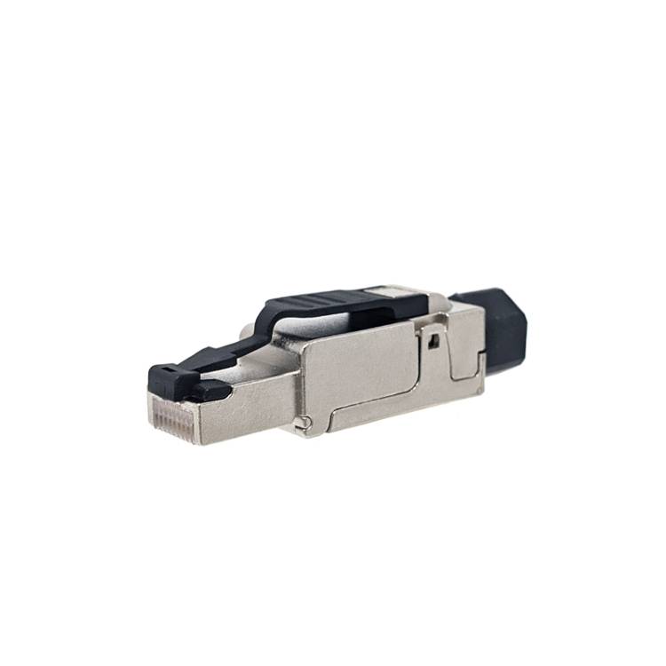 Dynacom Cat6A Tool-Less RJ-45 Plug (Cable O.D.: 6.0-8.0 mm) 400PRS-C6ASI