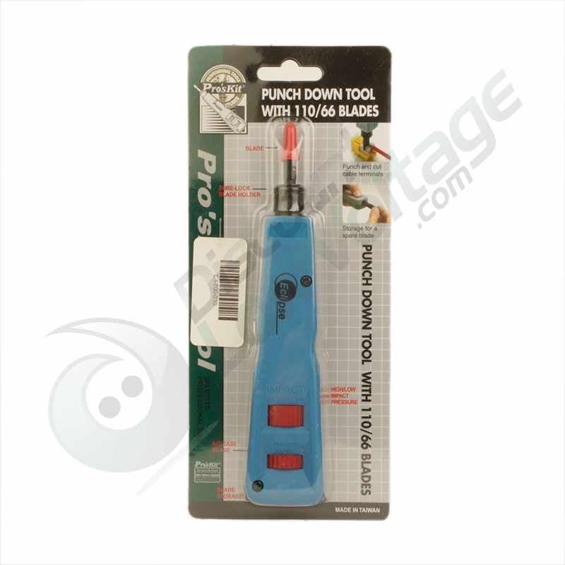 Punch Down Tool (w/ 110 and 66 blades)