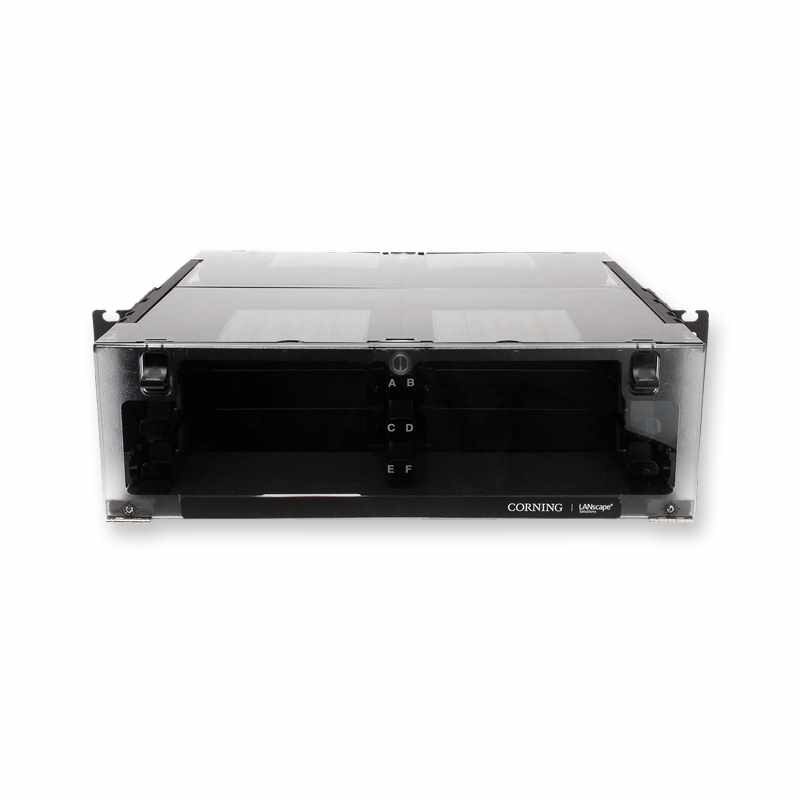Corning CCH-03U 3U Closet Connector Housing accepts up to 6 panels