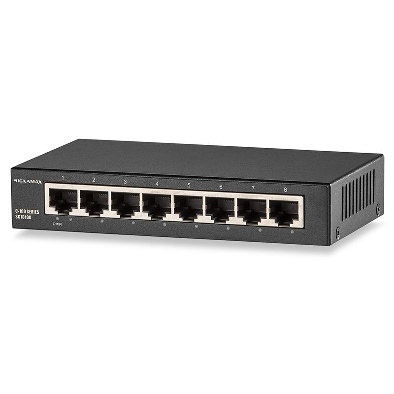 Signamax SC10100 C-100 8 Port Gigabit Switch