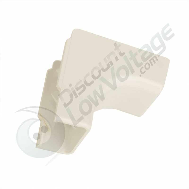 Hellermann Tyton TSR2W-33-1 Cable Raceway Inside Corner Fitting | White