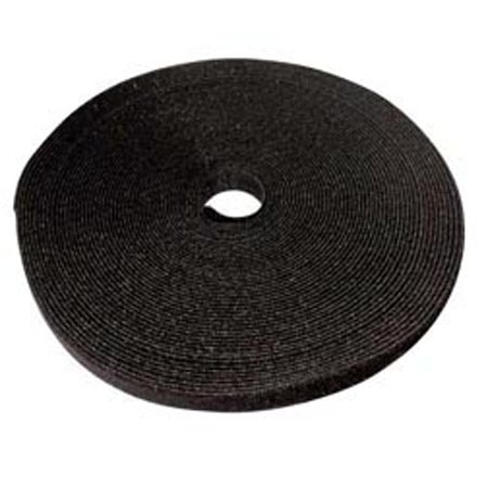 Generic 50ft Hook and Loop Velcro Roll, 3/4 Wide - Black